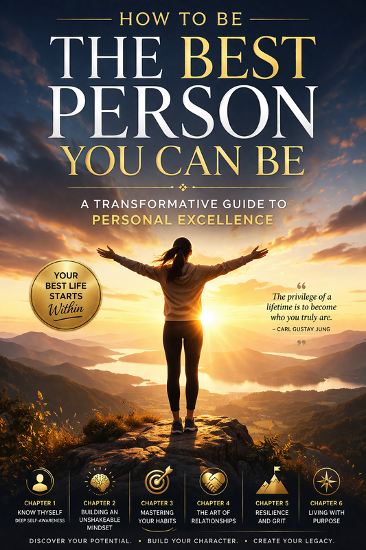 HOW TO BE THE BEST PERSON YOU CAN BE